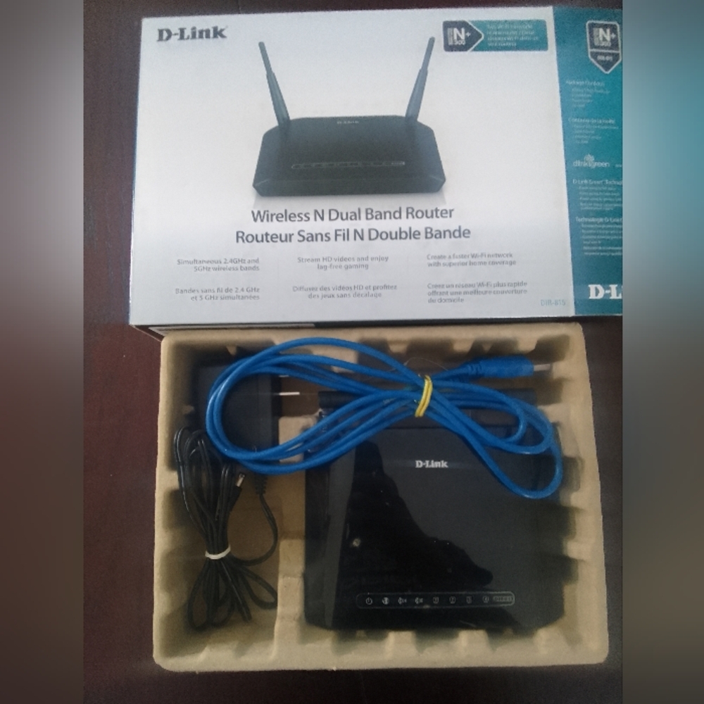 D-Link Black Wireless N Dual Band Router